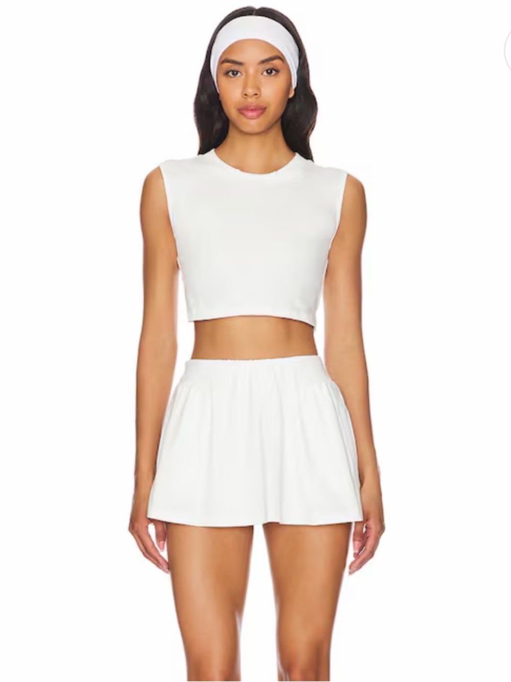Free People Crop Top and Skort Set